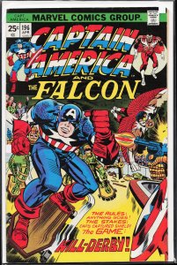 Captain America #196 (1976) Captain America and the Falcon