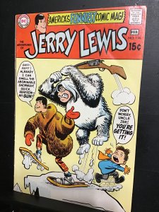 Adventures of Jerry Lewis #116 (1970) Yeti cover FN/VF Mid high grade!