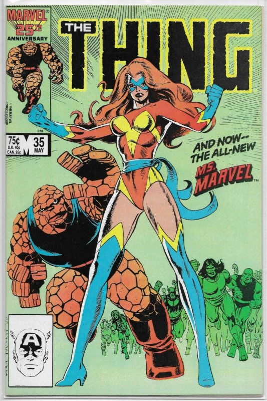 Thing V1 #1-36 (complete set) 1st Ms. Marvel #35 Fantastic Four comics lot of 36