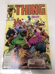 The Thing (1986) # 33 (VF/NM) Canadian Price Variant • CPV • Mike Carlin• Marvel