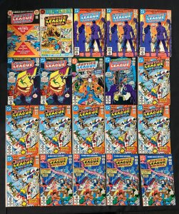 DC Bronze-Copper JUSTICE LEAGUE OF AMERICA 103 Mid Grade Comic Lot VF JLA