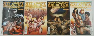 Classic Battlestar Galactica: Starbuck #1-4 VF/NM complete series - dynamite set 