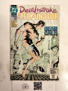 Deathstroke The Terminator #17 FN-VF DC Comics comic book 17 JW47
