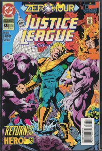 Justice League International #68 (1994) Triumph