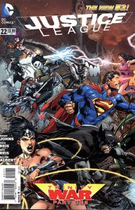 JUSTICE LEAGUE  (2011 Series)  (DC NEW52) #22 Fair Comics Book 