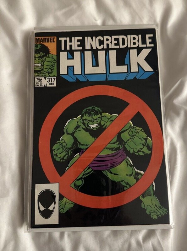 INCREDIBLE HULK #317 (Marvel Comics, 1986) BAGGED BOARDED