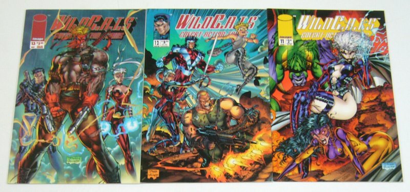 WildCATs #1-13 VF/NM complete run by jim lee - image comics - chris claremont