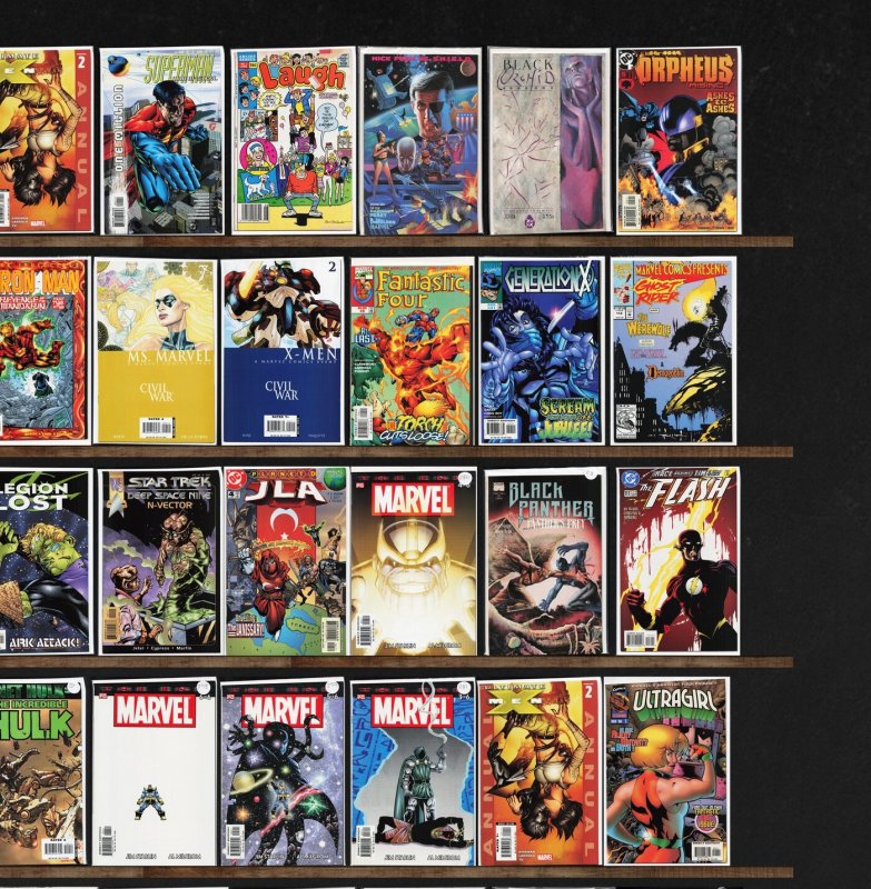 Huge Lot 150+ Comics with The Amazing Spider-Man & More!