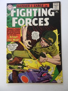 Our Fighting Forces #90 (1965) FN+ condition writing back cover