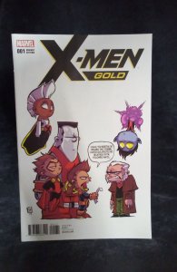 X-Men: Gold #1 Skottie Young Marvel Babies Variant (2017)