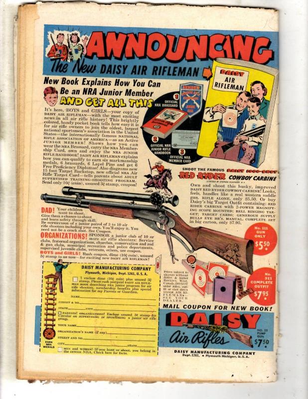 Hopalong Cassidy # 56 GD/VG Fawcett Comic Book Photo Cover Cowboy Western J314