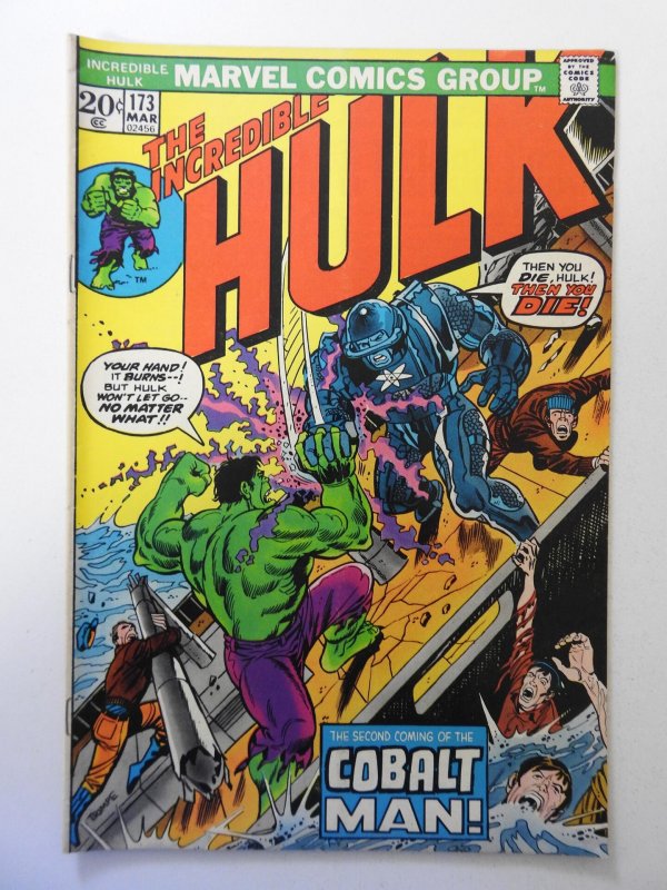 The Incredible Hulk #173 (1974) VG+ Condition