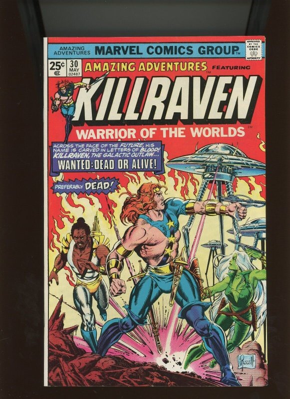 (1975) Amazing Adventures, Starring Killraven #30: BRONZE AGE! (8.0/8.5)