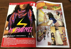 All-New Marvel Now! Previews #2 VF; Marvel | Ms. Marvel app (pre-dates #1)