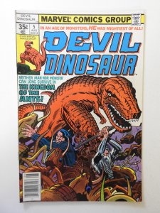 Devil Dinosaur #5 (1978) FN/VF condition