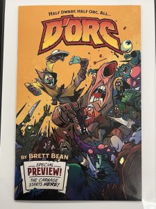 D'ORC #1 Ashcan Promo Brett Bean Image Comics DORC 2026 IN-HAND PROSHIPPER