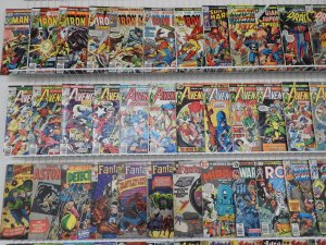 Huge Lot of Silver/Bronze Comics W/ Avengers Fantastic Four Iron Man, Thor+!!