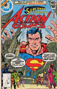 Action Comics #496 Whitman Cover (1979) Superman