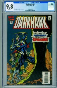 Darkhawk #48 CGC 9.8 1994-rare late issue-OVERHAWK cameo 3804823024