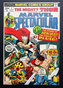 Marvel Spectacular #1 (1973) Jack Kirby -Thor vs Hercules - 1st App Titans - VF