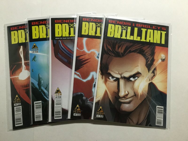 Brilliant 1-5 1 2 3 4 5 Lot Run Set Near Mint Nm Bendis And Bagley Icon