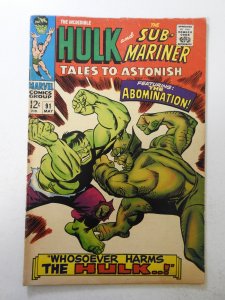 Tales to Astonish #91 (1967) VG Condition
