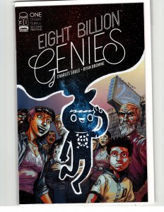 Eight Billion Genies #1 Second Print Cover (2022) Eight Billion Genies