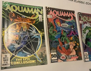 Lot Of 4 Aquaman DC Comic Books # 2 2 3 4 Superman Batman Wonder Woman 65 MT2