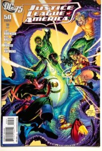 JUSTICE LEAGUE OF AMERICA #50 ( 2010) DC 75TH ANNIVERSARY JIM LEE VARIANT DC.