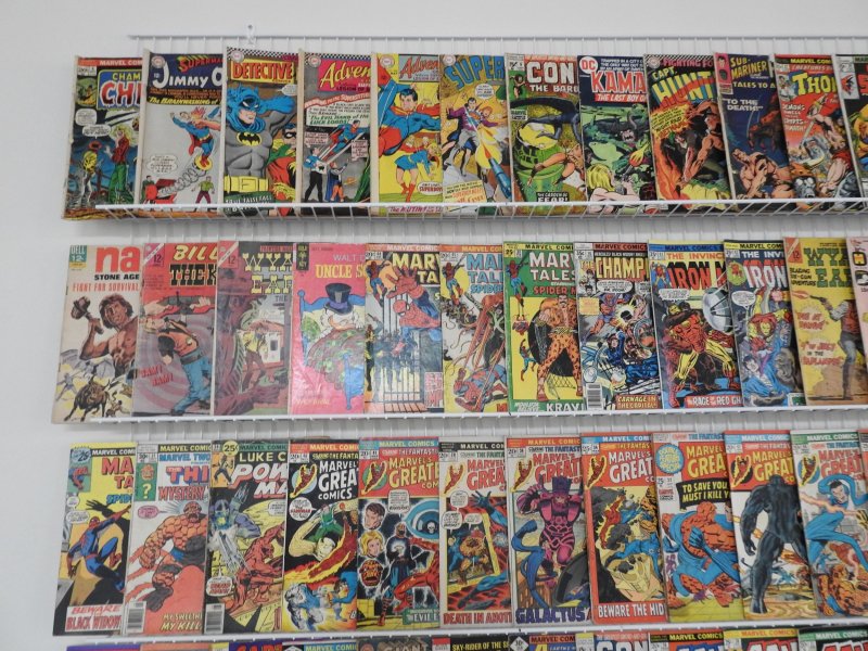Huge Lot 150+ Silver/Bronze Comics W/ Daredevil, Hulk, +More! See desc