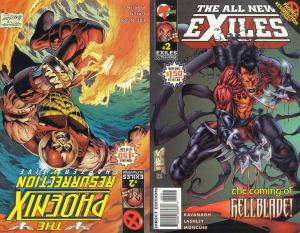 All New Exiles, The #2 VF ; Malibu | Phoenix Resurrection 5