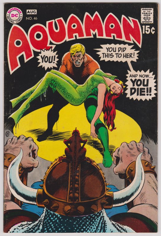 Aquaman #46 (VF) DC Silver Age 1969