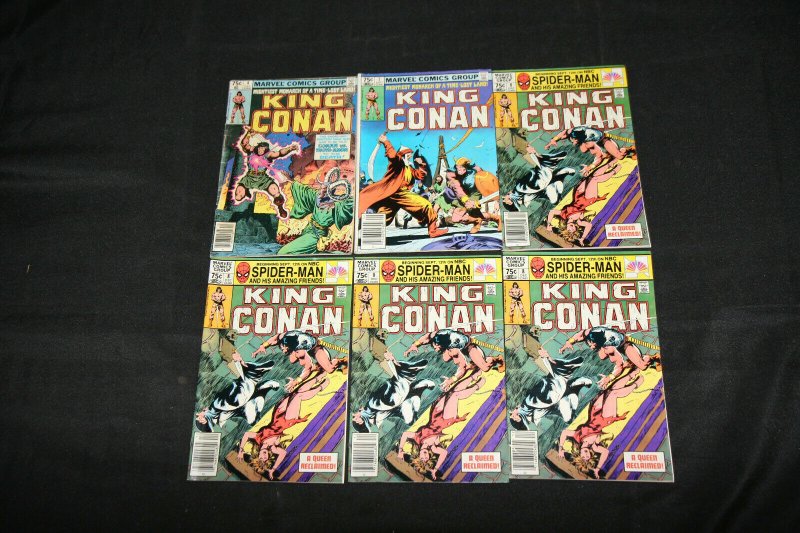 CONAN THE BARBARIAN MIXED LOT OF 42 COMICS !!!  F - VF