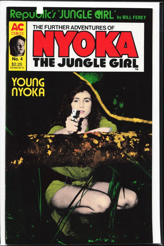 The Further Adventures of Nyoka the Jungle Girl #4 (1989) Young Nyoka