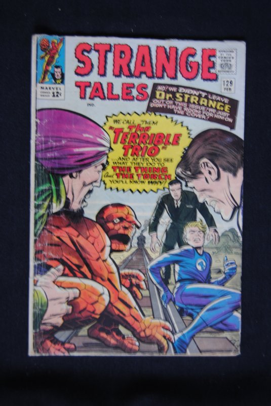 Strange Tales #129, Dr. Strange, Human Torch, Ben Grimm