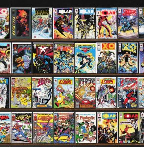 Huge Lot 140+ Comics with Silver Surfer, Shadowman, The H.A.R.D. Corps & More!