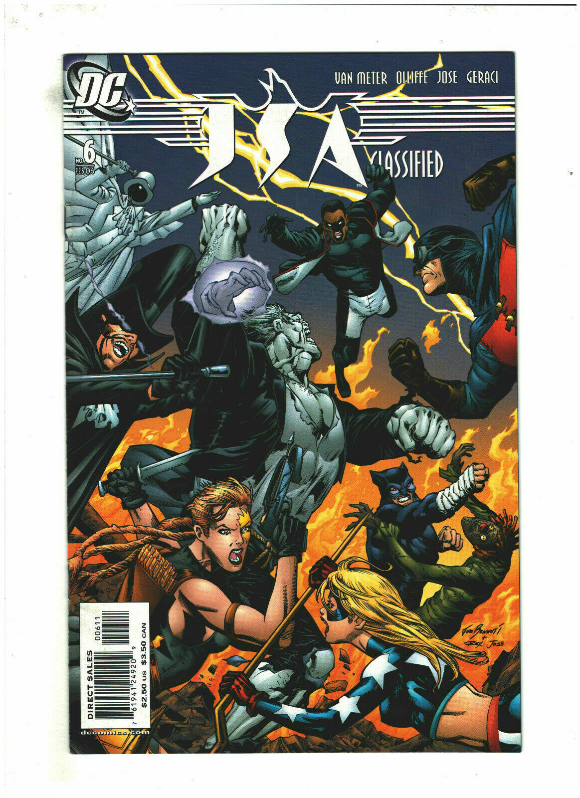 JSA Classified #6 VF/NM 9.0 DC Comics 2006 Injustice Society