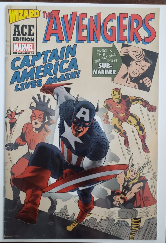 Avengers 4 Wizard Ace reprint