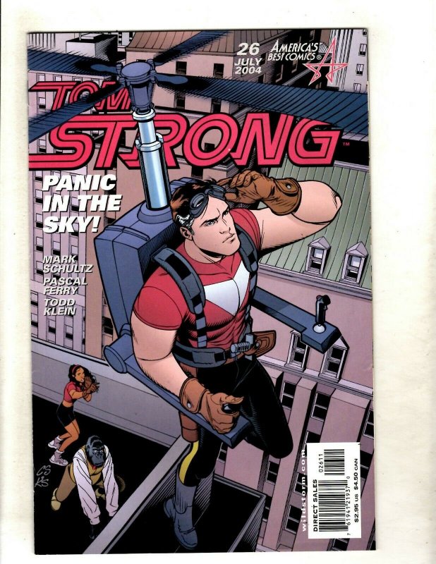 Lot of 10 Tom Strong America's Best Comics #22 23 24 25 26 27 28 29 30 35 J342