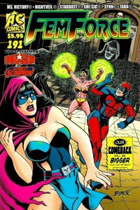 Femforce #191 VF/NM ; AC | Paragon Scarlet Scorpion