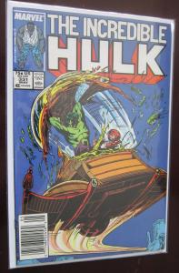 Incredible Hulk (1987 1st Series) #331, NEWSSTAND EDITION, 8.0/VF