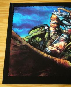 Melting Pot poster - 24 x 20 - simon bisley - kevin eastman - eric talbot