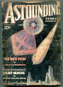 Astounding Stories Pulp November 1935- Red Peri- Blue Magic- reading copy