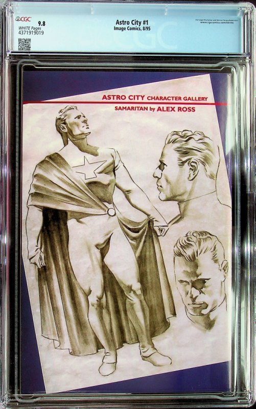 Kurt Busiek's Astro City #1 (1995) - CGC 9.8 - Cert#4371919019
