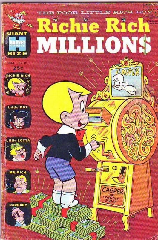 Richie Rich Millions #40 (Mar-70) VG Affordable-Grade Richie Rich