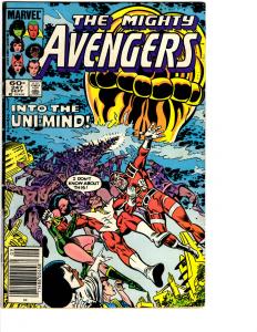 7 The Mighty Avengers Marvel Comic Books # 246 247 248 249 250 251 252 Thor BH6