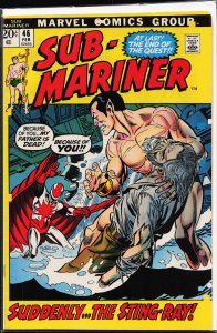 Sub-Mariner #46 (1972) Namor the Sub-Mariner