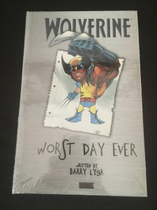 WOLVERINE: WORST DAY EVER by Barry Lyga, Sealed Hardcover