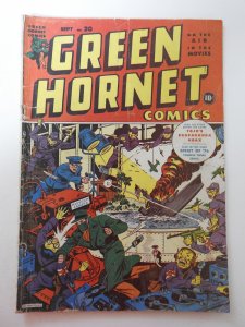 Green Hornet Comics #20 (1944) GD/VG Condition see description