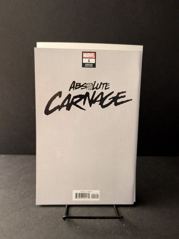 Absolute Carnage #1 Tyler Kirkham Unknown Comics Variant (2019)